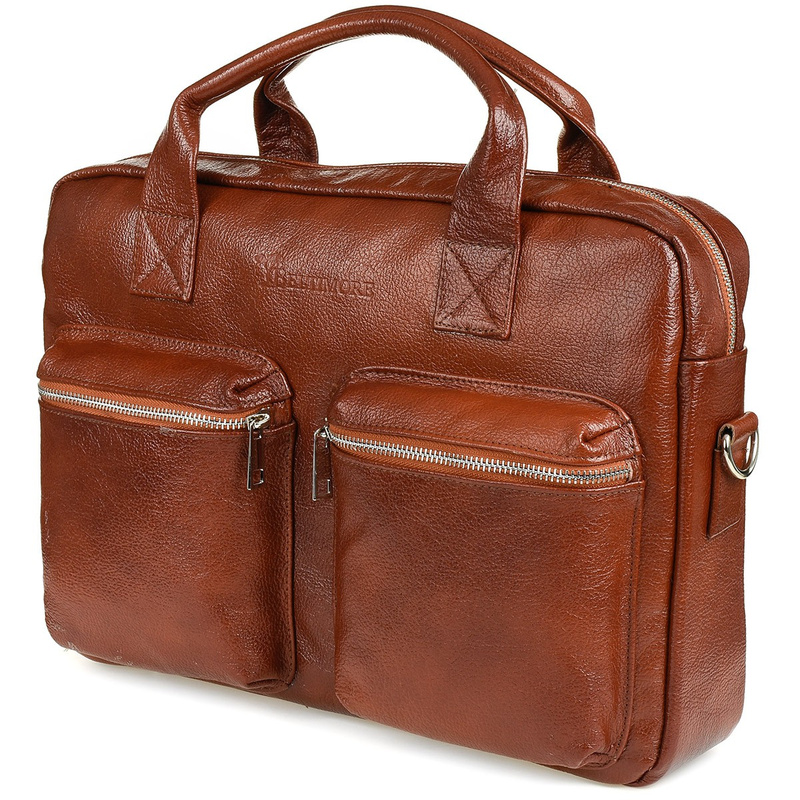 Baltimore Herren Ledertasche Large Braun Laptop J15