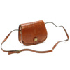 Elegant leather women's crossbody bag