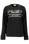 PLEIN SPORT SWEATSHIRT WITHOUT ZIP WOMAN BLACK