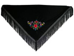 SHAWL FLAMENCO WOMAN PGN3928 (140 CM )