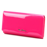 skóra naturalna + Women's eco-leather wallet Pierre Cardin 07 SHINY 102