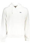 FILA MEN&#39;S WHITE ZIPLESS SWEATSHIRT