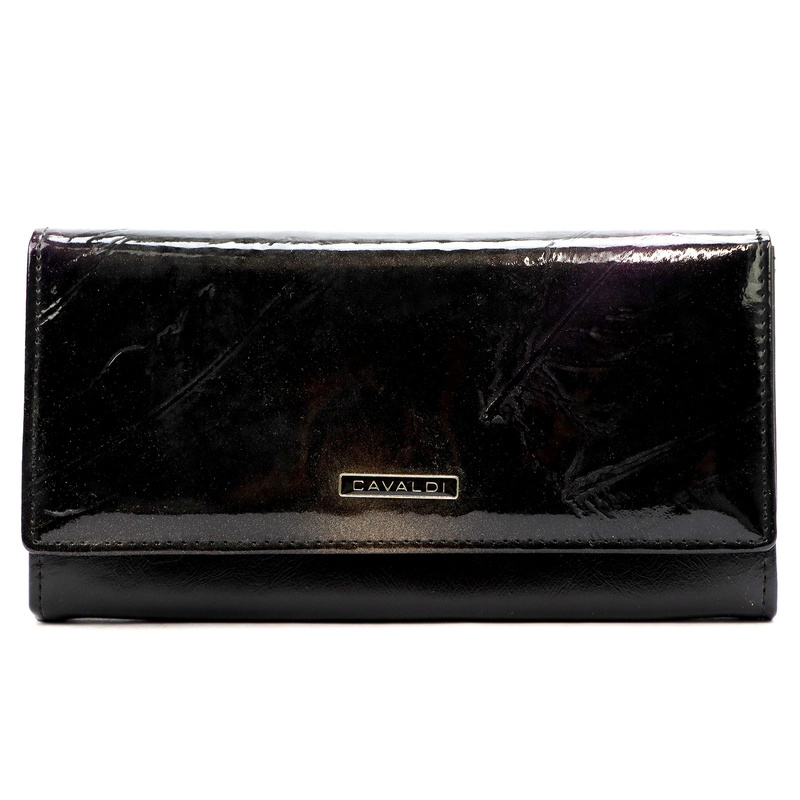 skóra ekologiczna + Women's genuine leather wallet Cavaldi PN22 YM