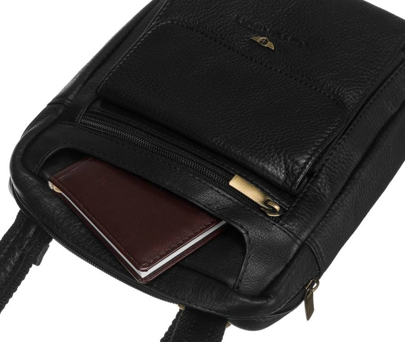 Herren Echtleder Tasche Peterson PTN PR-99-NDM