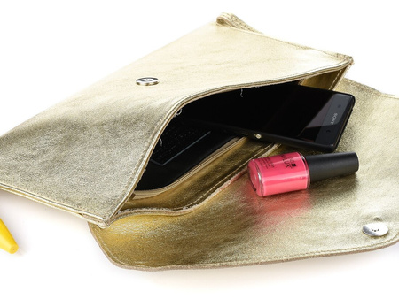 Pistachio Italian Leather Suede Evening Clutch Bag N12