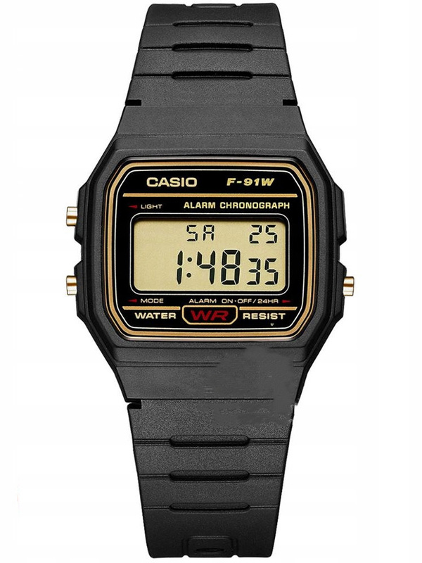 MEN'S WATCH CASIO F-91WG-9QDF + BOX