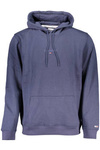 TOMMY HILFIGER MEN&#39;S BLUE ZIPLESS SWEATSHIRT