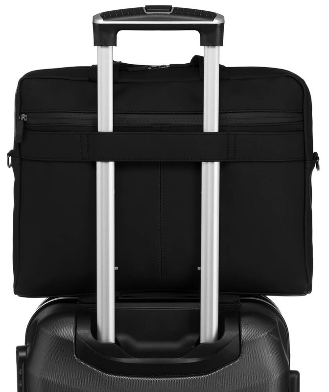 Synthetic laptop bag PETERSON PTN EB554