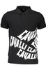 CAVALLI CLASS POLO SHORT SLEEVE MAN BLACK