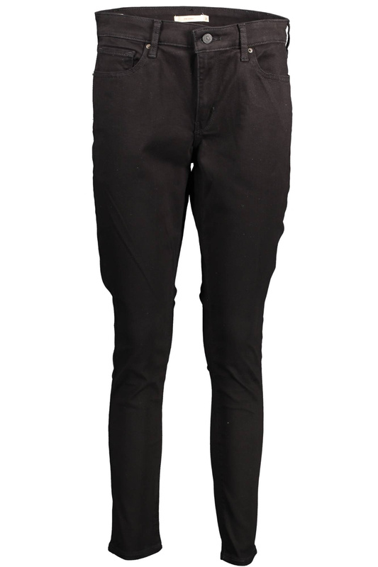 LEVI&#39;S BLACK WOMAN TROUSERS