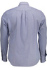 HARMONT&BLAINE MEN's BLUE LONG SLEEVE SHIRT