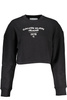 CALVIN KLEIN WOMEN&#39;S ZIPLESS SWEATSHIRT BLACK