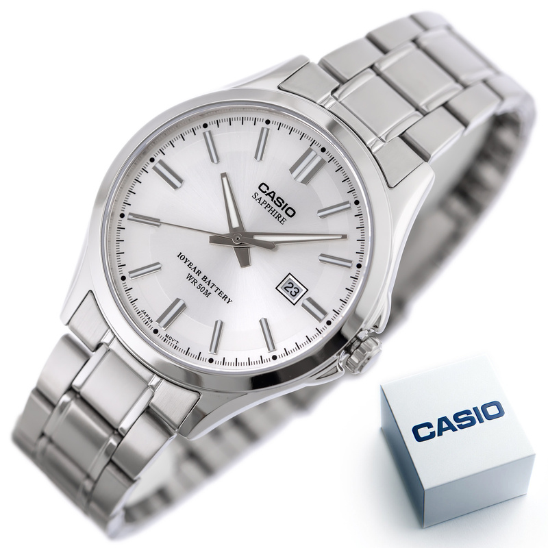 Casio Men's Watch MTS-100D-7A+ BOX (zd236b) Sapphire