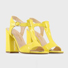 Sandals Made in Italia model: ARIANNA color: Yellow. Shoes Women. Season: Spring/Summer