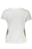 LEVI&#39;S WHITE WOMEN&#39;S SHORT SLEEVE T-SHIRT