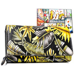 Leather wallet RFID ROVICKY R-N22-ART