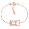 BRACELET FOLLI FOLLIE WOMAN 3B17S005RC (17CM )