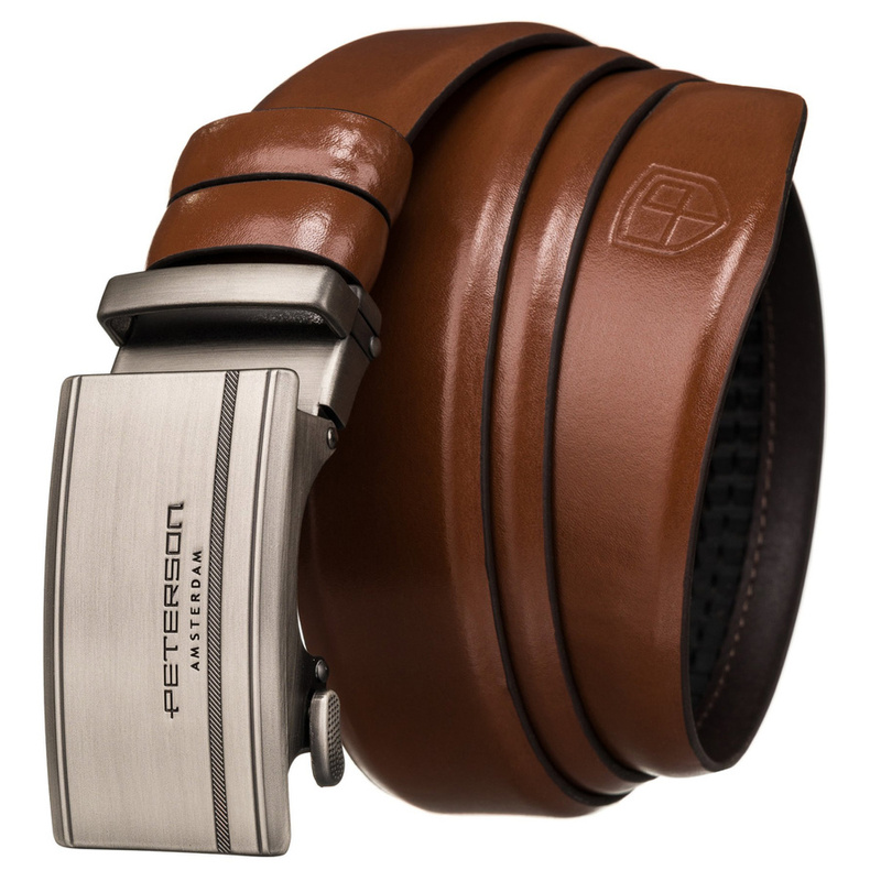 Leather belt PETERSON PTN A006