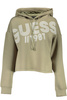 GUESS JEANS SWEATSHIRT WITHOUT ZIP WOMAN GREEN