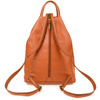 Spacious stylish leather shoulder bag and purse