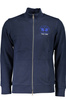 LA MARTINA MEN&#39;S BLUE ZIPPED SWEATSHIRT