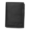 Beltimore T83 men's vertical leather wallet glove set black : Farben - schwarz, Handschuhgröße - L/XL