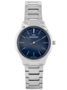 BISSET BSBE67 WOMEN'S WATCH - silver/blue (zb557c)