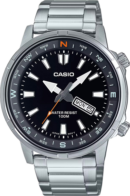 CASIO MTD-130D-1A4 MEN'S WATCH + BOX