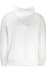 CALVIN KLEIN WHITE MEN&#39;S SWEATSHIRT WITHOUT ZIP