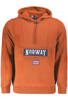 NORWEGEN 1963 BRAUNES SWEATSHIRT FÜR HERREN MIT REISSVERSCHLUSS