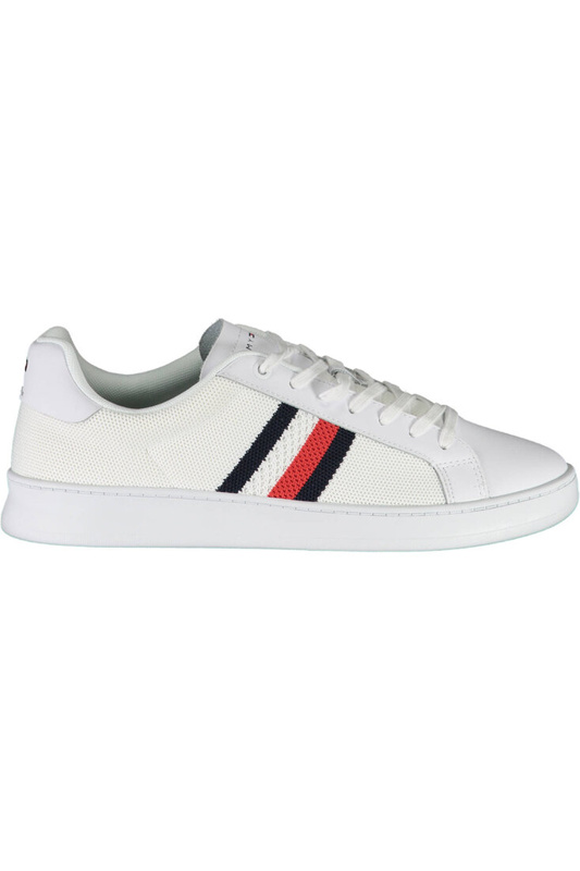 TOMMY HILFIGER WHITE MEN'S SPORTS SHOES