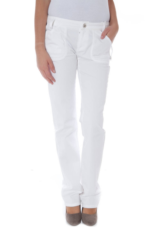 PHARD WHITE WOMAN TROUSERS