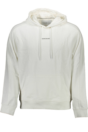 CALVIN KLEIN SWEATSHIRT WITHOUT ZIP MAN WHITE