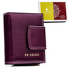 Women's genuine leather wallet Peterson PTN 42329-SBR