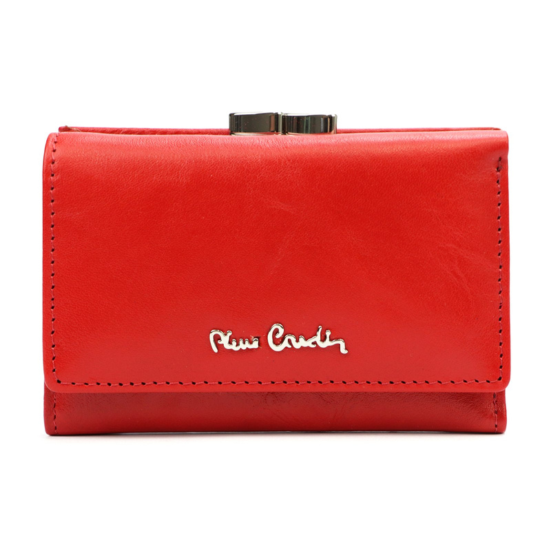 Elegant women's leather purse Pierre Cardin