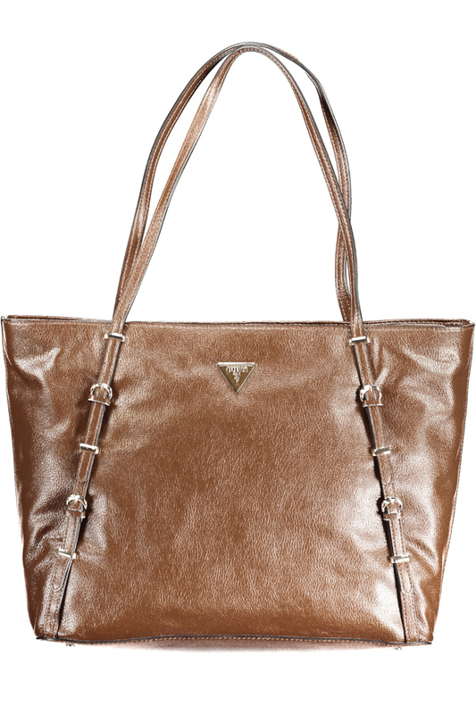 GUESS JEANS WOMEN&#39;S BAG BROWN