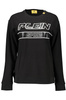 PLEIN SPORT SWEATSHIRT WITHOUT ZIP WOMAN BLACK