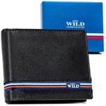 Wild Men's Leather Wallet with RFID