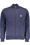 NORTH SAILS MEN&#39;S BLUE ZIPPED SWEATSHIRT