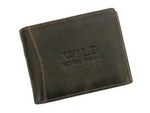 Meestele moeldud naturaalsest nahast rahakott Wild Things Only 5501