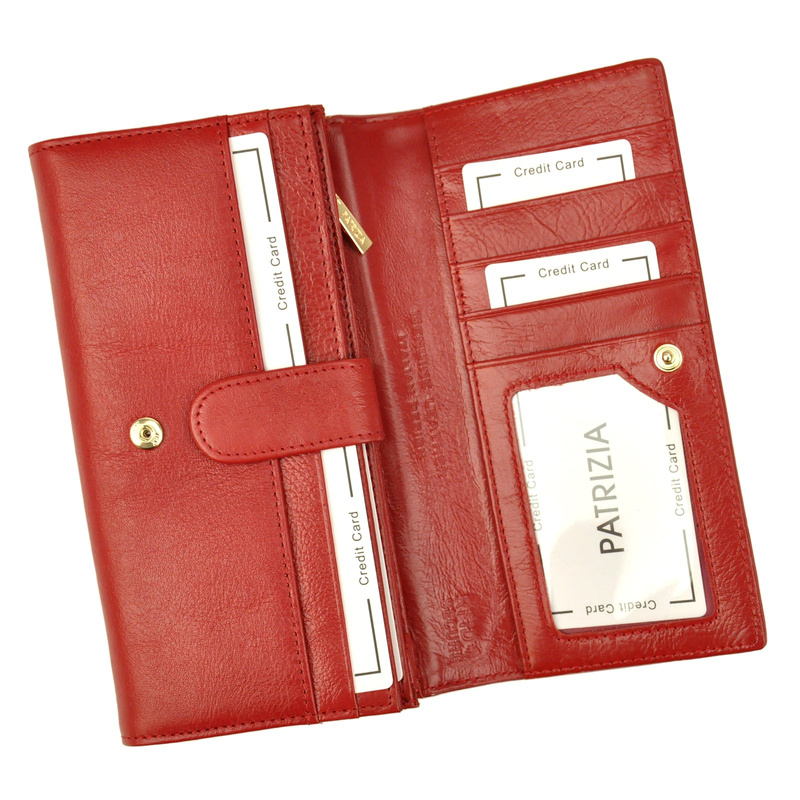 Women's genuine leather wallet PATRIZIA IT-102 RFID