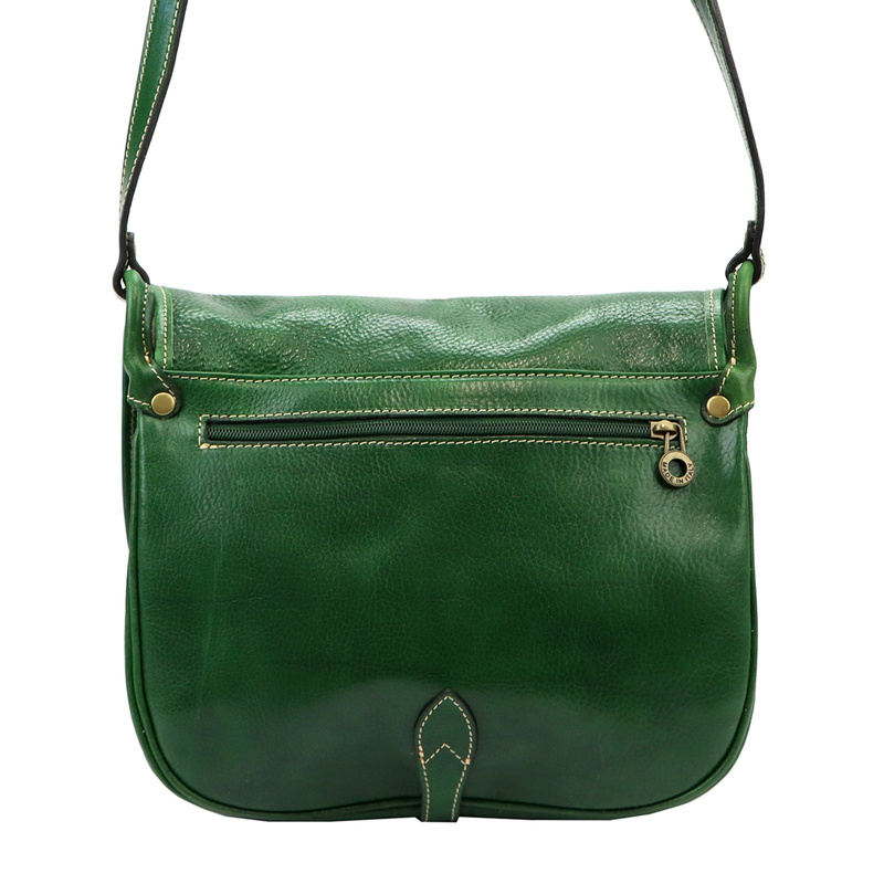 Leather crossbody bag stylish Florence