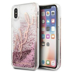 Karl Lagerfeld KLHCPXTRKSRG iPhone X/Xs różowo-złoty/rose gold Glitter Signature