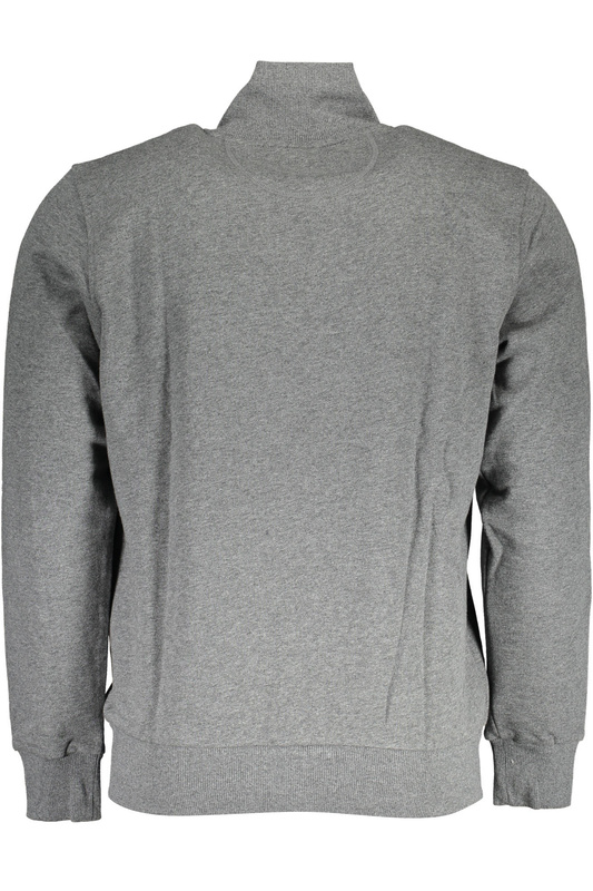 LA MARTINA MEN&#39;S GRAY ZIPPED SWEATSHIRT