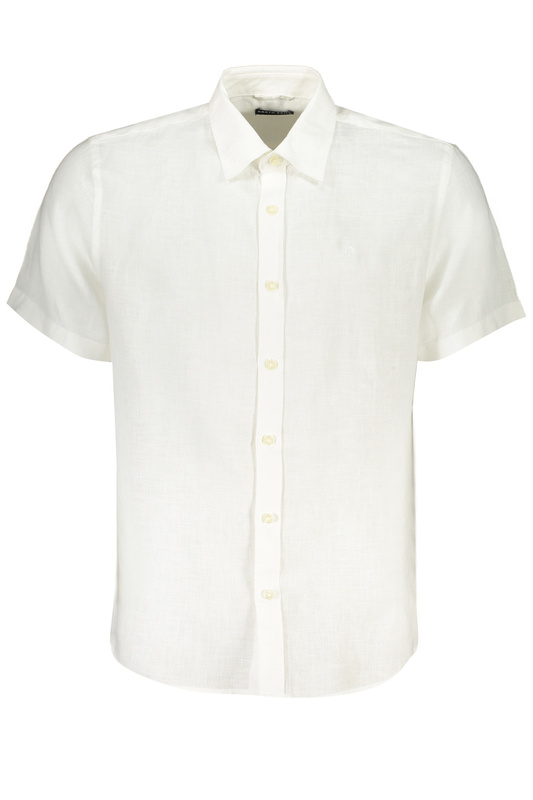 NORTH SAILS MEN&#39;S WHITE SHORT SLEEVED SHIRT