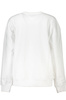 TOMMY HILFIGER WOMEN&#39;S WHITE SWEATSHIRT WITHOUT ZIP