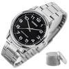 CASIO MEN'S WATCH MTP-V001D-1BUDF (zd107b) + BOX