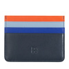 Credit card holder multicolor by DUDU made in soft calfskin Nappa leather with 6 pockets. Ultra slim design, only 4 mm, and unique lightness