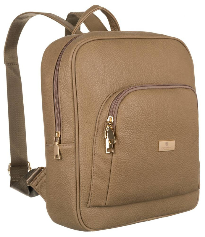 Leatherette bagpack PETERSON PTN PL-29601