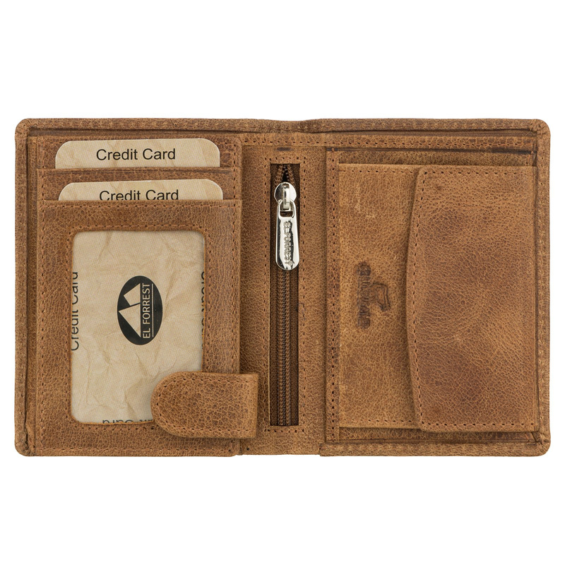 EL FORREST RFID Leather Men's Wallet